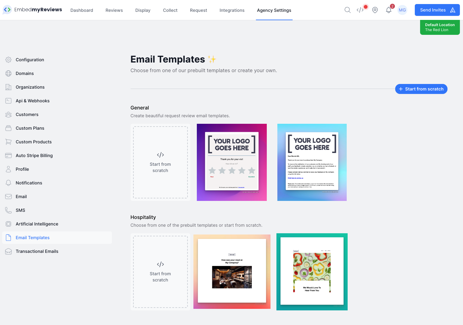 Email Templates